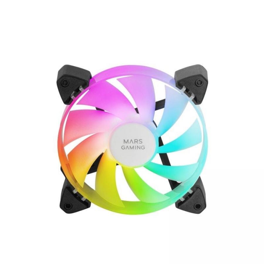 Pack 3 Ventiladores Mars Gaming MF-3A/ 12cm/ ARGB