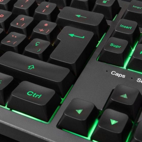 Teclado Gaming SemiMecánico Mars Gaming MK023