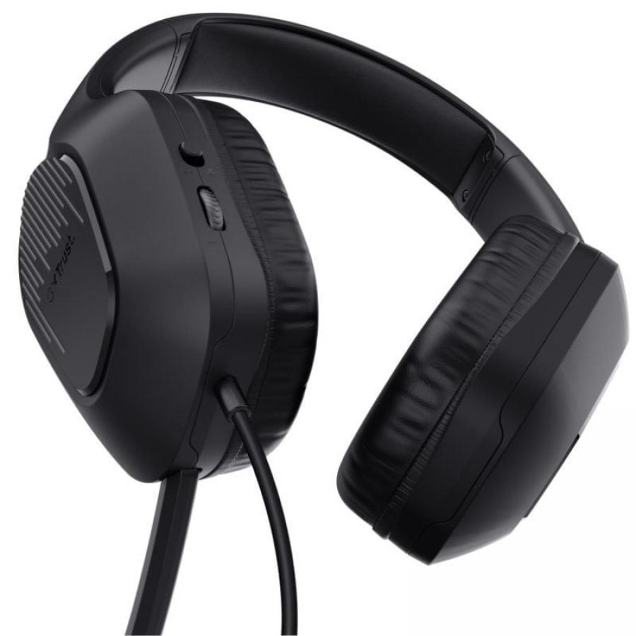 Auriculares Gaming con Micrófono Trust Gaming GXT 417 Zirox/ Jack 3.5/ Negros