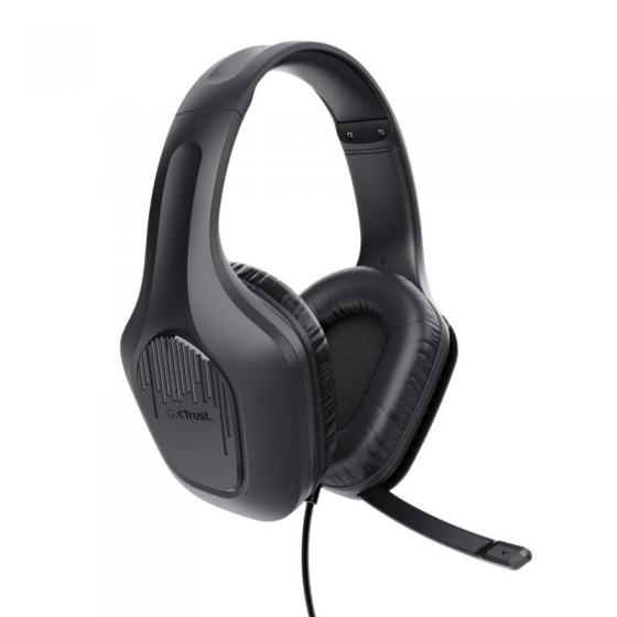 Auriculares Gaming con Micrófono Trust Gaming GXT 415 Zirox/ Jack 3.5/ Negros
