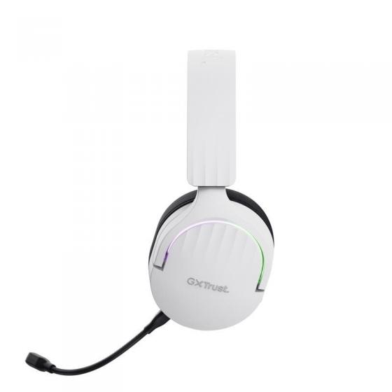 Auriculares Gaming Inalámbricos con Micrófono Trust Gaming GXT 491 Fayzo/ Bluetooth/ Jack 3.5/ Blancos
