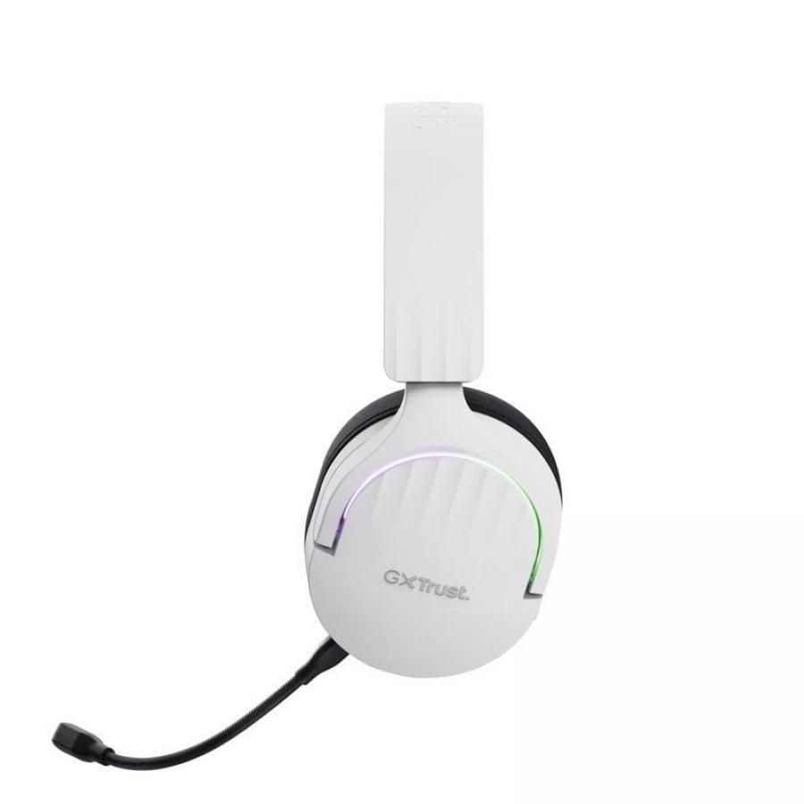 Auriculares Gaming Inalámbricos con Micrófono Trust Gaming GXT 491 Fayzo/ Bluetooth/ Jack 3.5/ Blancos