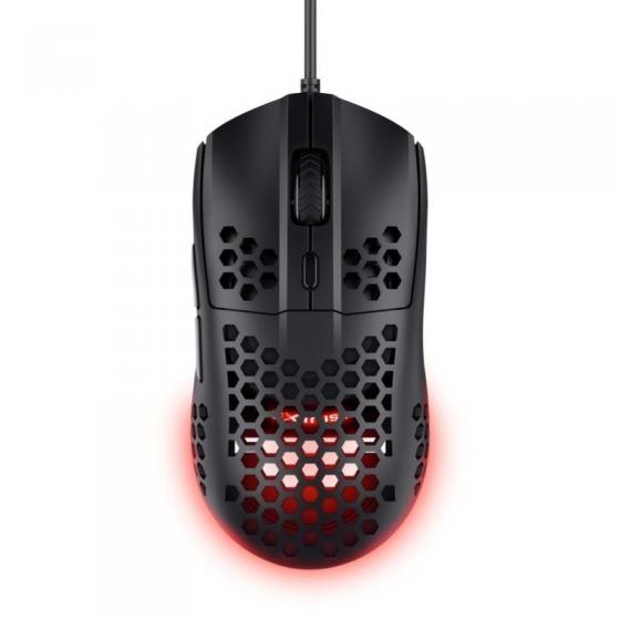 Ratón Gaming Trust Gaming GXT 929 Helox/ Hasta 6400 DPI/ Negro