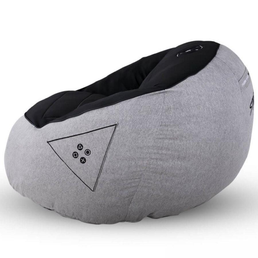 Puff Woxter Stinger Gaming/ con relleno/ Gris y Negro