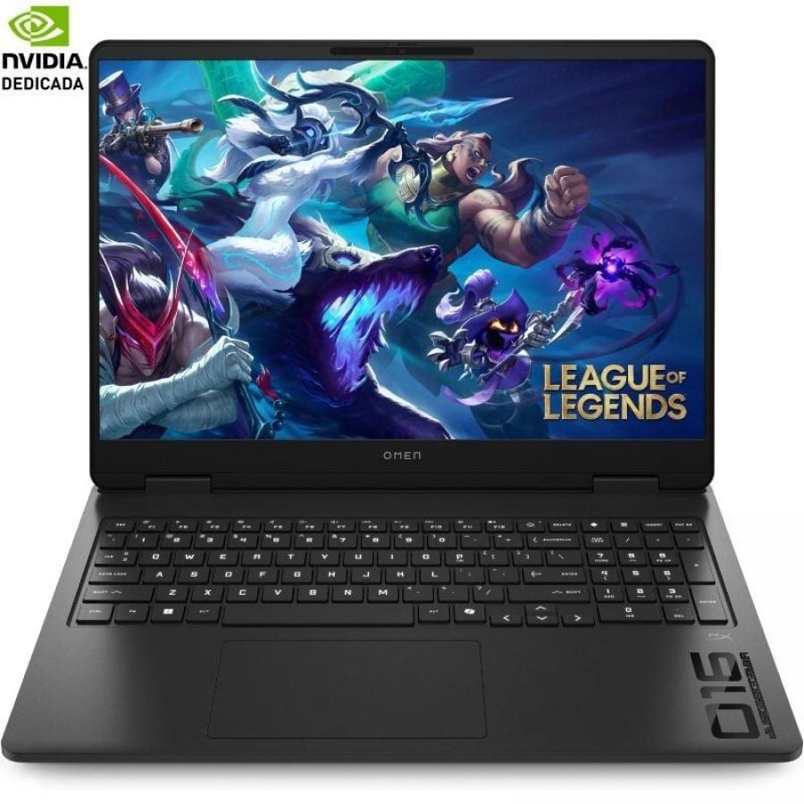 Portátil Gaming HP Omen 16-AP0020NS Ryzen AI 7-350/ 32GB/ 1TB SSD/ GeForce RTX 5060/ 16'/ Sin Sistema Operativo