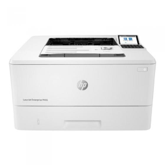 Impresora Láser Monocromo HP Laserjet Enterprise M406DN Dúplex/ Blanca - Imagen 2