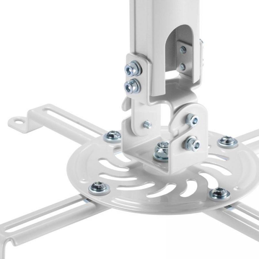 Soporte de Techo para Proyector Aisens CP04TSRE-133/ Inclinable/ Extensible/ Giratorio/ hasta 13.5kg