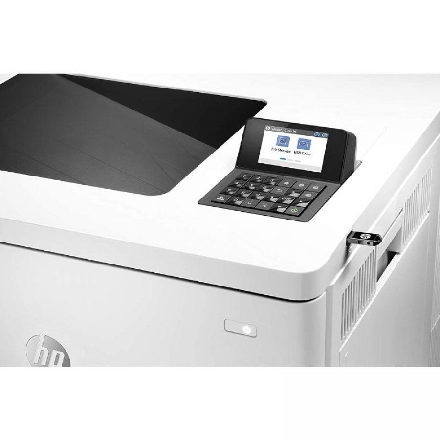 Impresora Láser Color HP LaserJet Enterprise M554DN Dúplex/ Blanca - Imagen 2