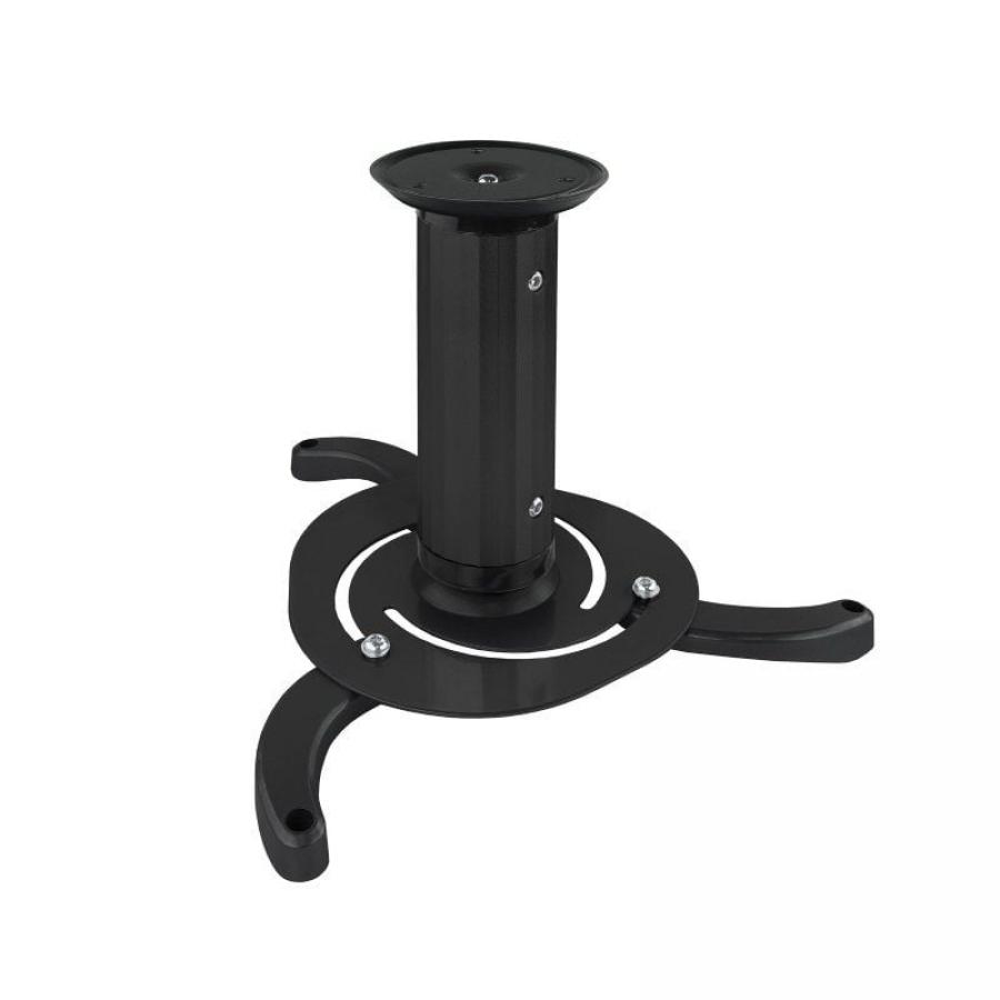 Soporte de Techo para Proyector TooQ PJ1010TN-B/ Inclinable/ Giratorio/ hasta 10kg