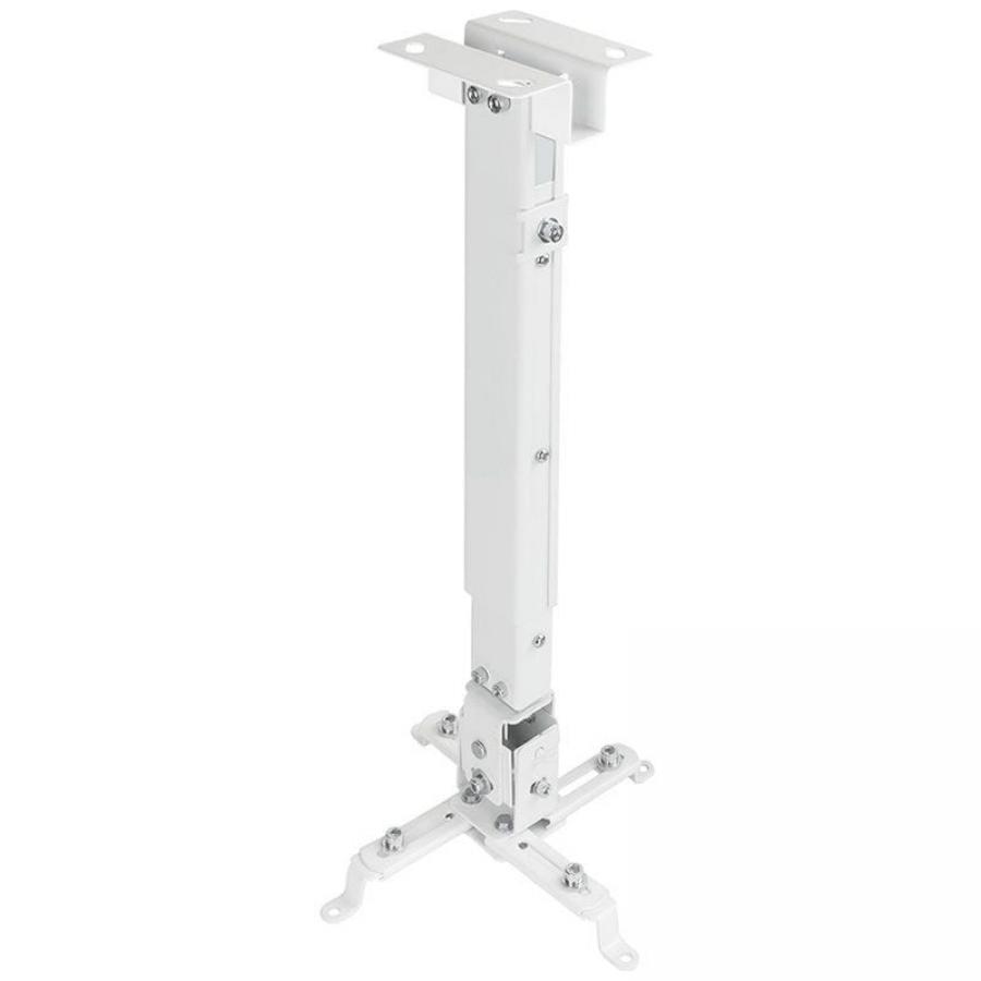 Soporte de Techo para Proyector TooQ PJ2012T-W/ Inclinable/ hasta 20kg