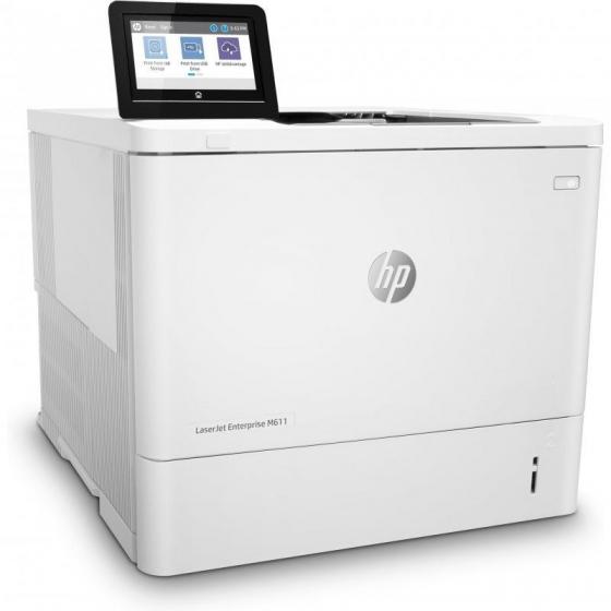 Impresora Láser Monocromo HP Laserjet Enterprise M611DN Dúplex Blanca