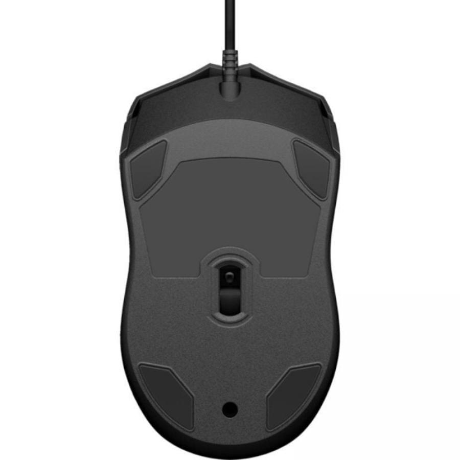 Ratón HP 105/ Hasta 1600 DPI/ Negro