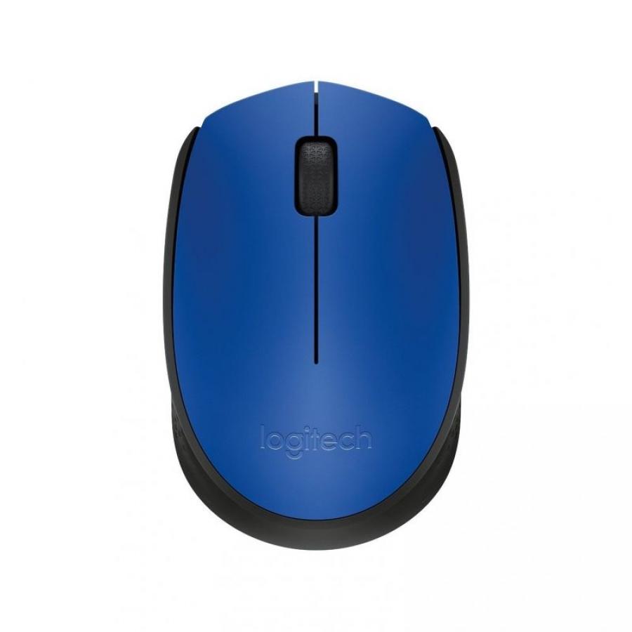 Ratón Inalámbrico Logitech M171/ Hasta 1000 DPI/ Azul