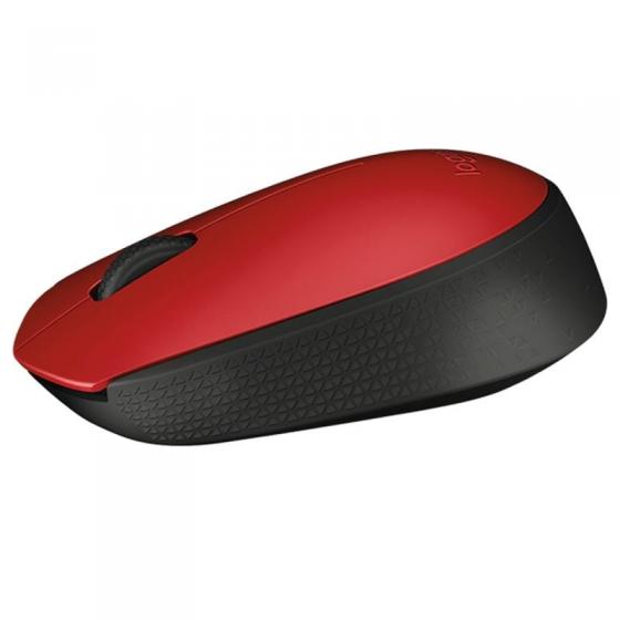 Ratón Inalámbrico Logitech M171 Hasta 1000 DPI Rojo