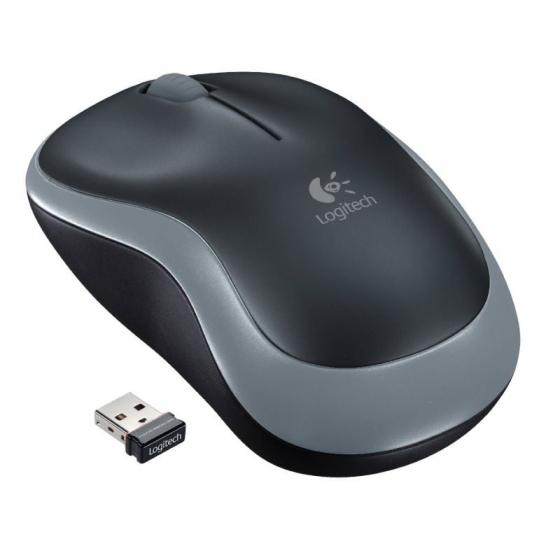 Ratón Inalámbrico Logitech M185 910-002238 Hasta 1000 DPI Gris