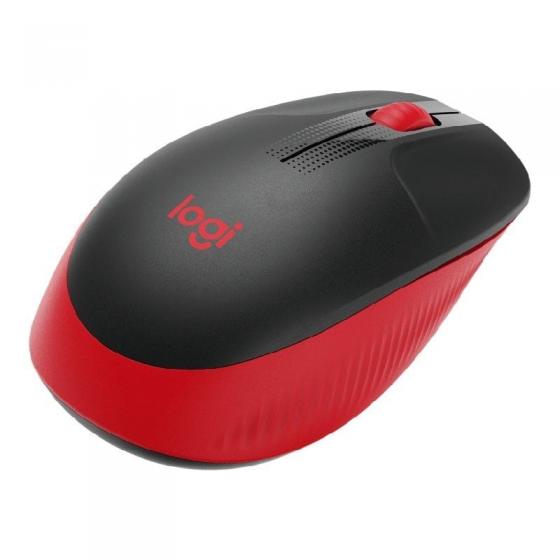Ratón Inalámbrico Logitech M190 Hasta 1000 DPI Rojo