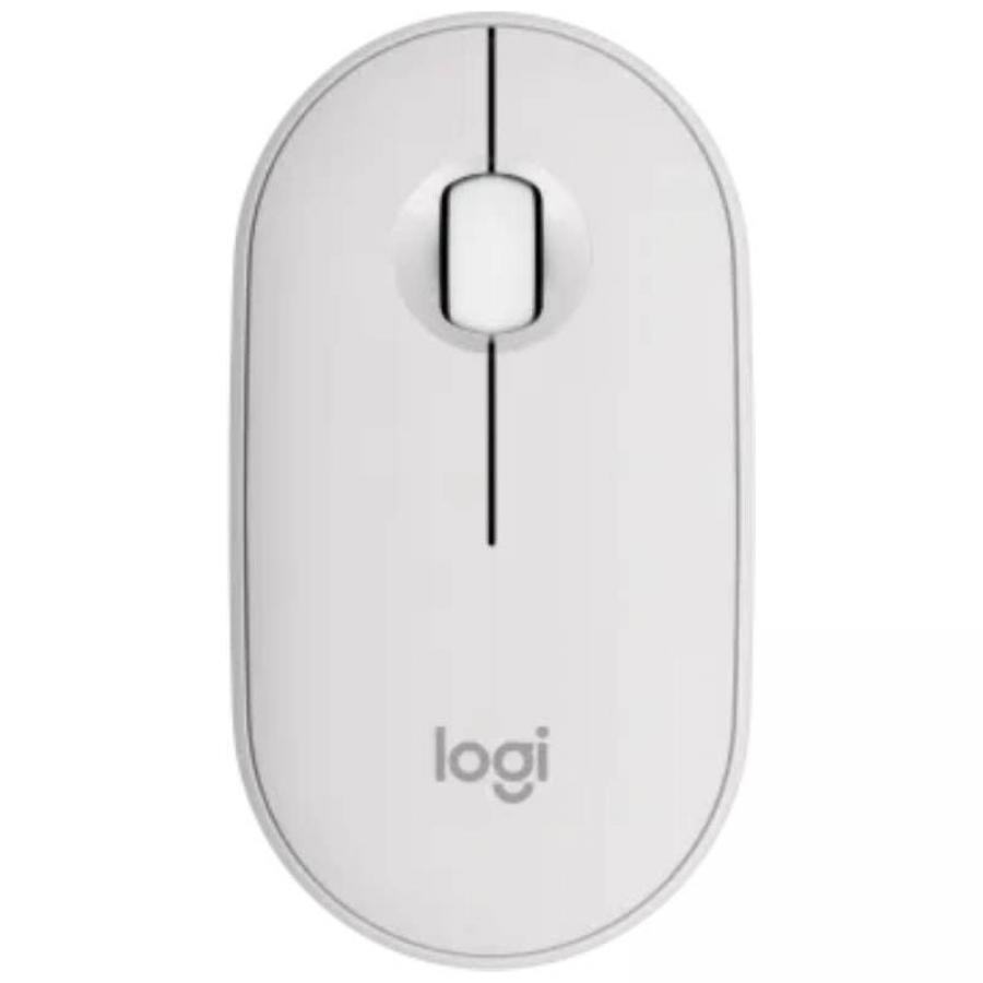 Ratón Inalámbrico Logitech Pebble 2 M350S/ Hasta 1000 DPI/ Blanco