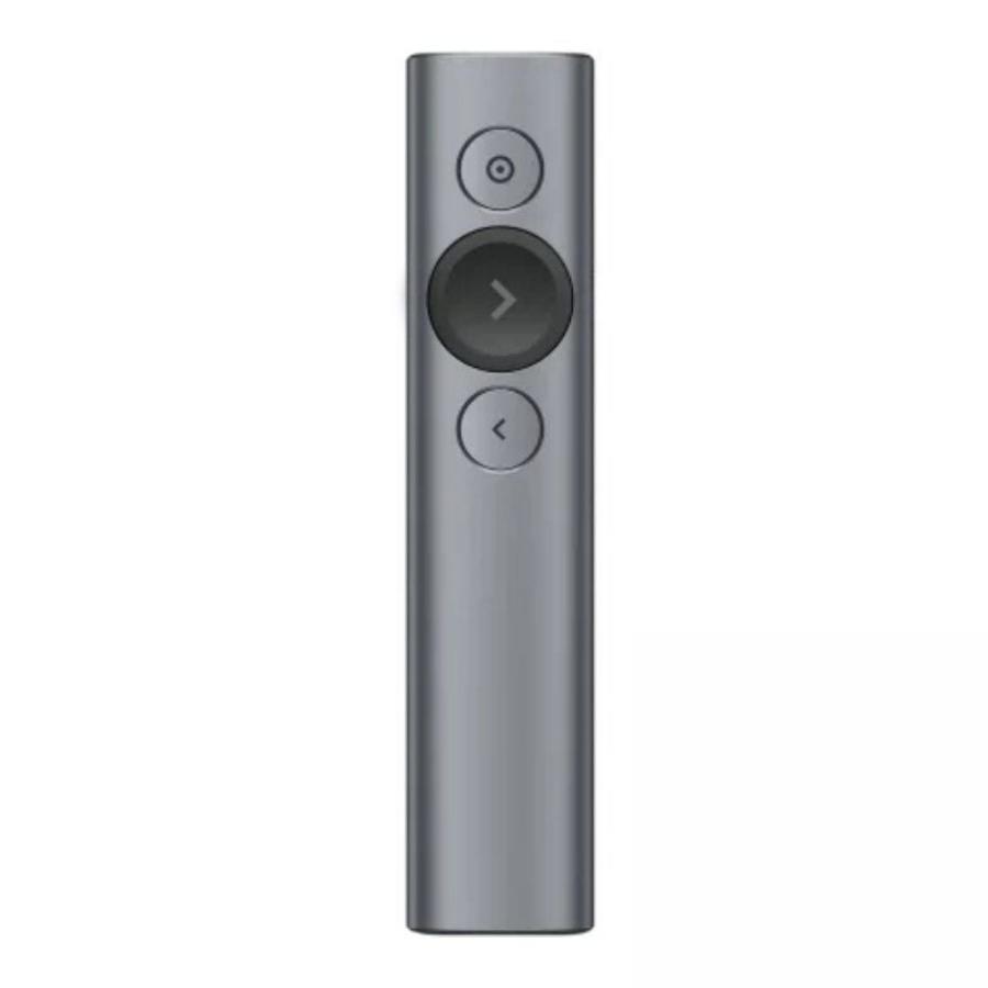 Presentador Inalámbrico por Bluetooth Logitech Spotlight Presentation Remote/ 2.4GHz/ Gris Pizarra