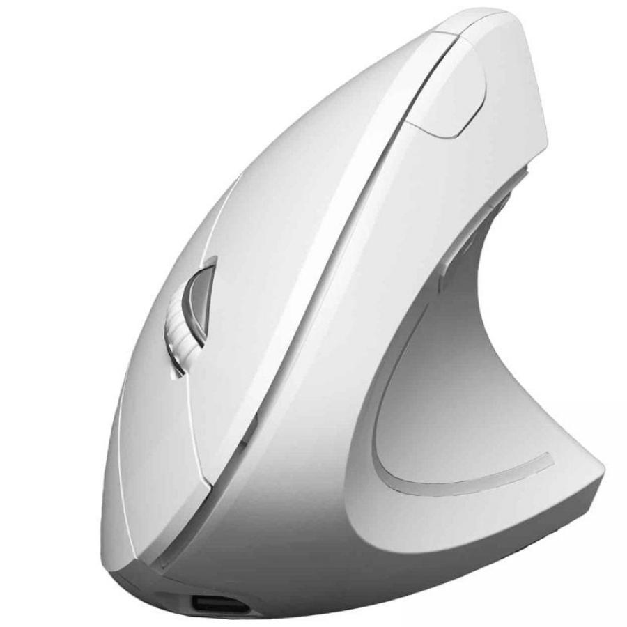 Ratón Vertical Inalámbrico por Bluetooth/ 2.4GHz Subblim Glide Vertical Ergo Dual Battery/ Batería Recargable/ Hasta 1600 DPI/ B