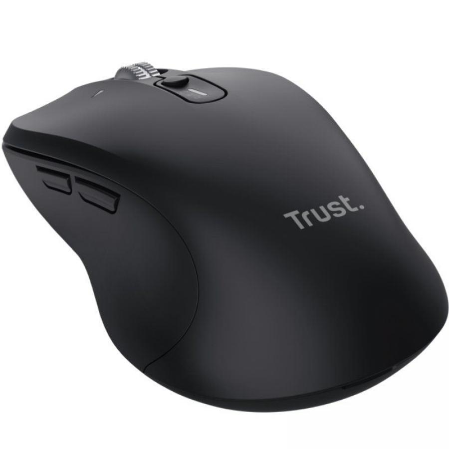 Ratón Ergonómico Inalámbrico Trust Ferro/ Hasta 3200 DPI
