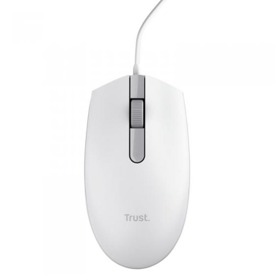 Ratón Trust TM-101/ 1200 DPI/ Blanco