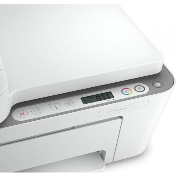 Multifunción HP Deskjet 4120e WiFi/ Fax Móvil/ Blanca - Imagen 4