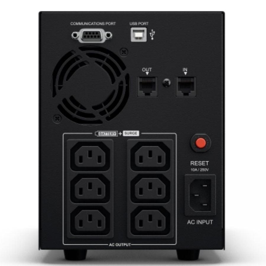 SAI Línea Interactiva Cyberpower VALUE2200EILCD/ 2200VA-1320W/ 6 Salidas/ Formato Torre