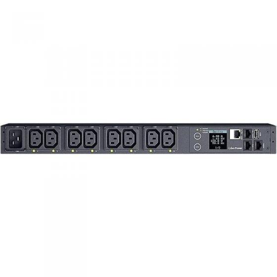 Unidad de Distribución para Alimentación Cyberpower PDU41005/ 16A/ 8x IEC C13/ Formato Rack 1U
