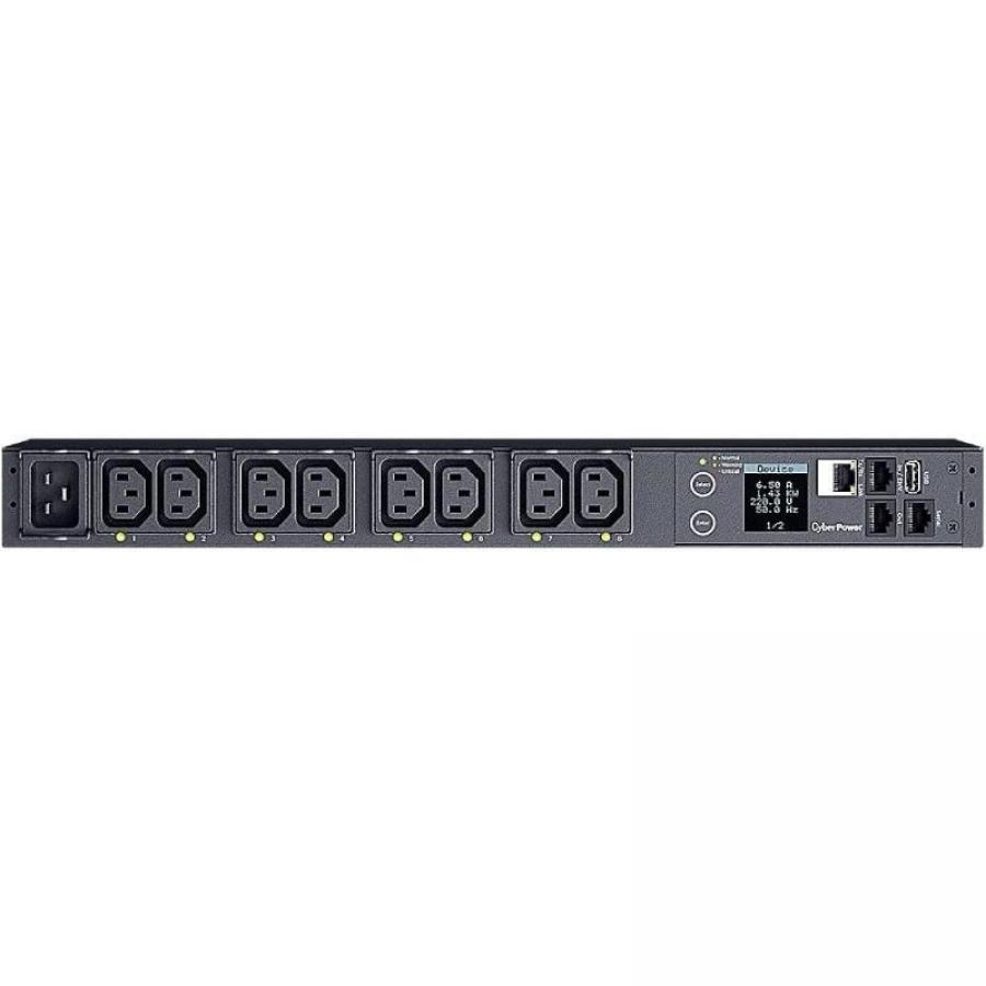 Unidad de Distribución para Alimentación Cyberpower PDU41005/ 16A/ 8x IEC C13/ Formato Rack 1U