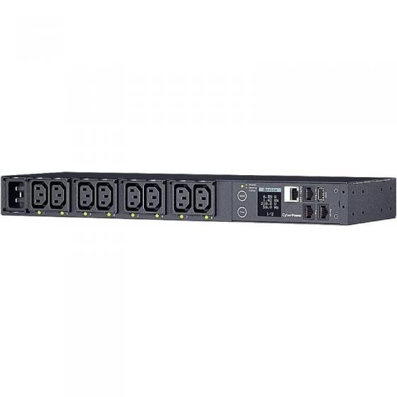 Unidad de Distribución para Alimentación Cyberpower PDU41005/ 16A/ 8x IEC C13/ Formato Rack 1U