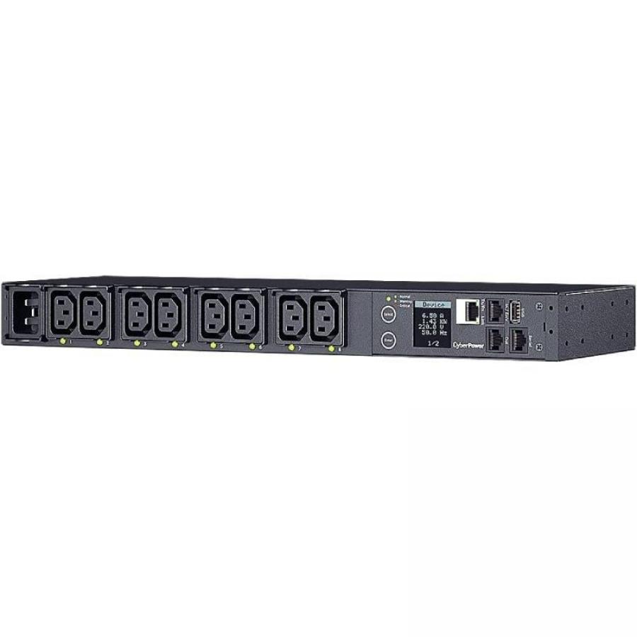Unidad de Distribución para Alimentación Cyberpower PDU41005/ 16A/ 8x IEC C13/ Formato Rack 1U