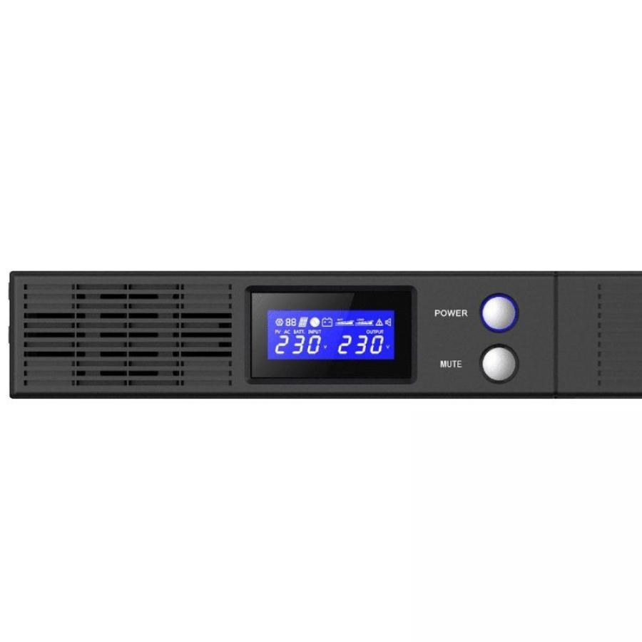 SAI Línea Interactiva Phasak Protekt Slim Rack/ 1500VA-900W/ 4 Salidas/ Formato Rack