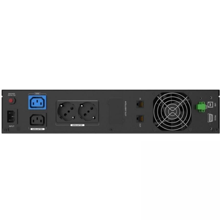 SAI Línea Interactiva Phasak Protekt Rack/ 2160VA-1400W/ 4 Salidas/ Formato Rack