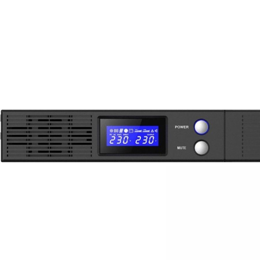 SAI Línea Interactiva Phasak Protekt Slim Rack/ 750VA-450W/ 4 Salidas/ Formato Rack