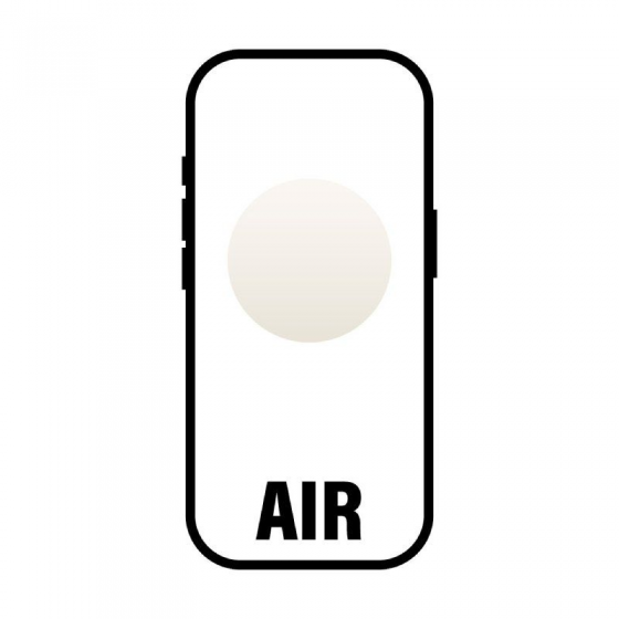 Smartphone Apple iPhone Air/ 512GB/ 6.5'/ Dorado Claro