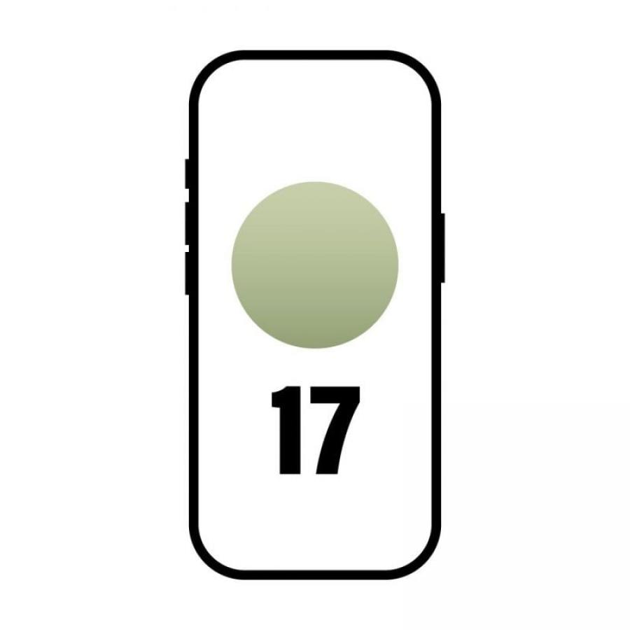 Smartphone Apple iPhone 17 256GB/ 6.3'/ 5G/ Verde salvia
