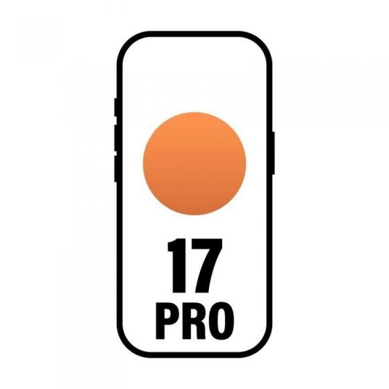Smartphone Apple iPhone 17 Pro 256GB/ 6.3'/ 5G/ Naranja Cosmico