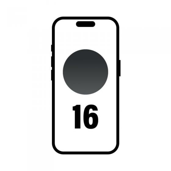 Smartphone Apple iPhone 16 128GB/ 6.1'/ 5G/ Negro