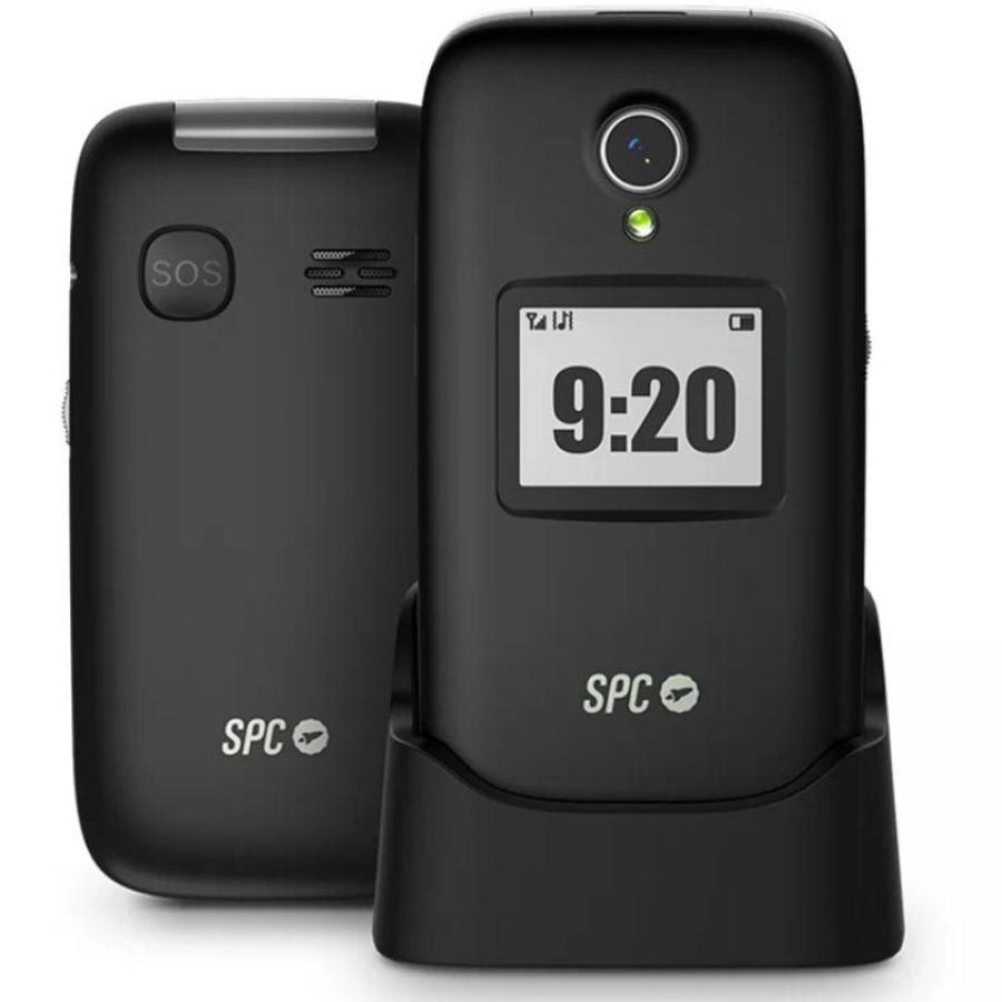 Teléfono Móvil SPC Polaris para Personas Mayores/ 4G/ Negro