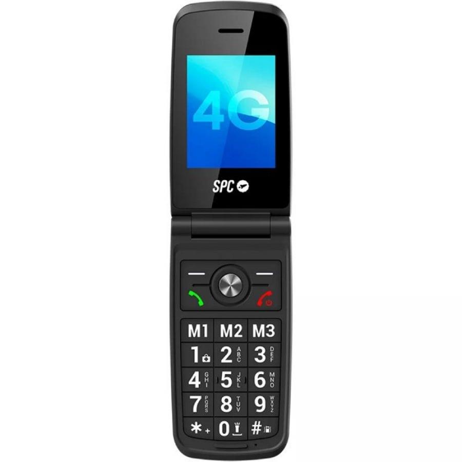 Teléfono Móvil SPC Titan 2 para Personas Mayores/ Negro