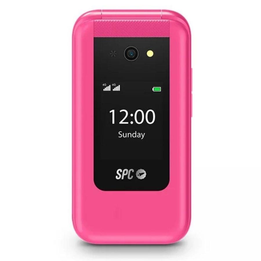 Teléfono Móvil SPC WILD para Personas Mayores/ 4G/ Rosa