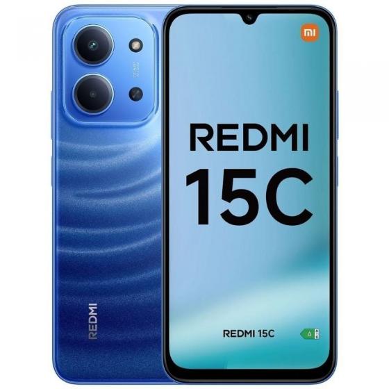 Smartphone Xiaomi Redmi 15C 4GB/ 256GB/ 6.9'/ Azul