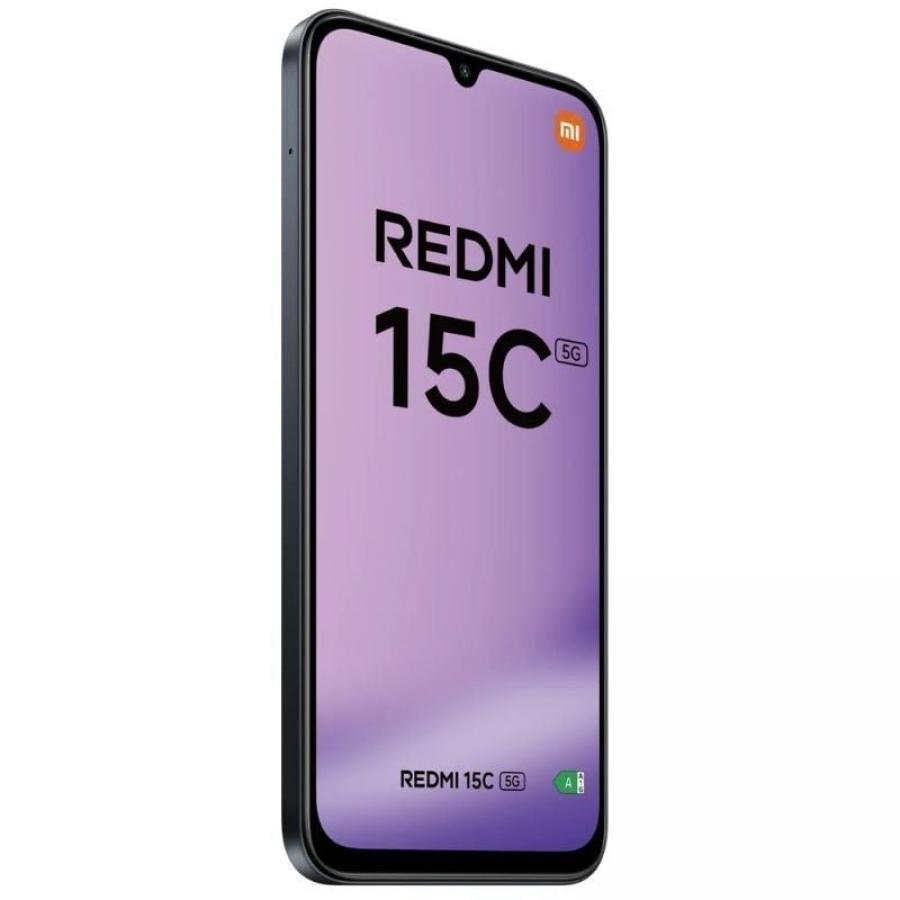 Smartphone Xiaomi Redmi 15C 4GB/ 128GB/ 6.9'/ 5G/ Negro