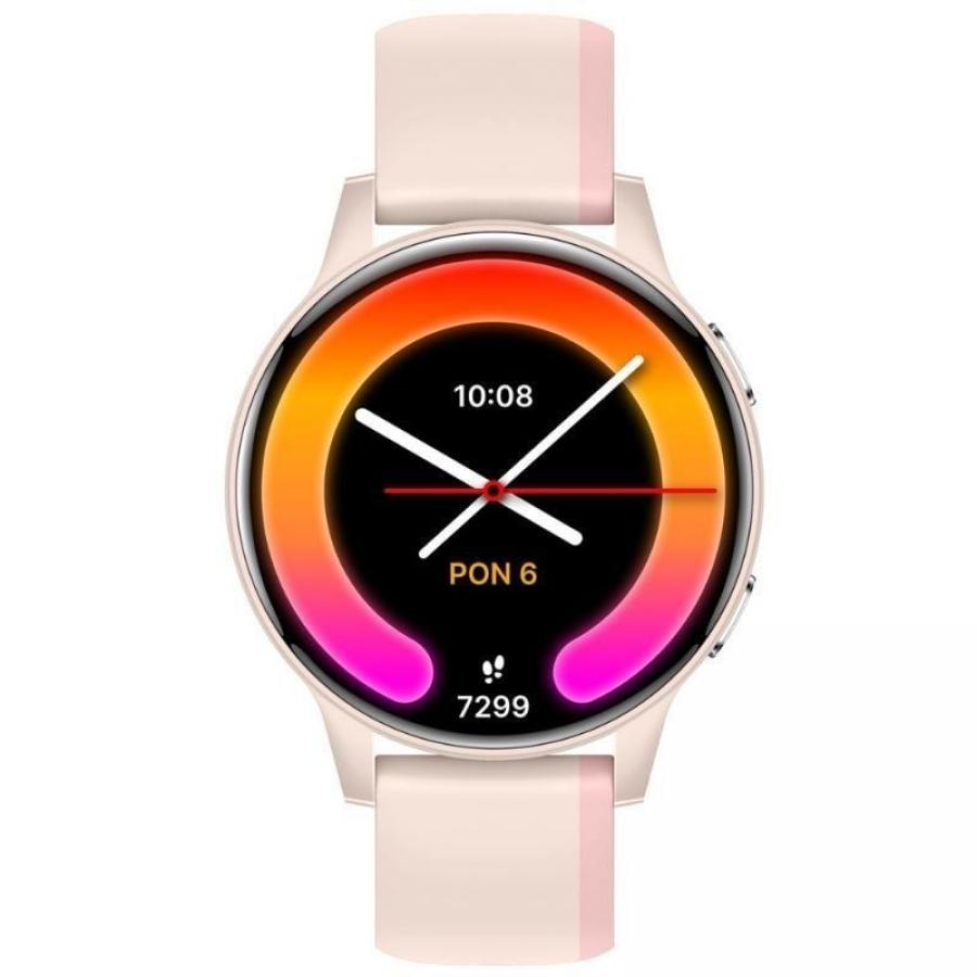 Forever Smartwatch IGo Watch 4 JW-600 Notificaciones/ Frecuencia Cardiaca/ Rosa