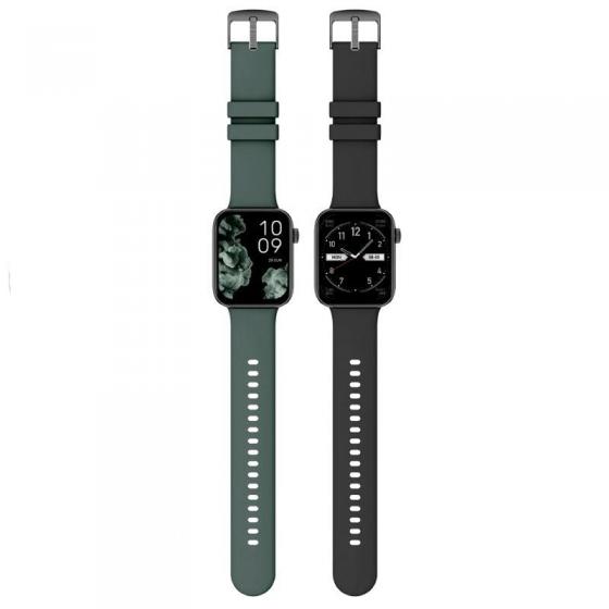 Smartwatch SPC Smartee Duo 2 9650N/ Notificaciones/ Frecuencia Cardíaca/ Negro/ Incluye Correa Extra