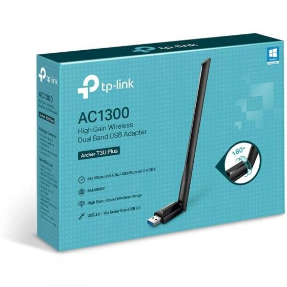 Adaptador USB - WiFi TP-Link Archer T3U Plus/ 867Mbps