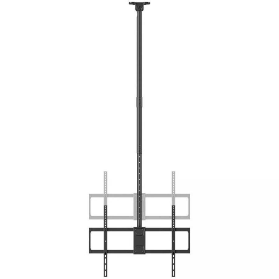 Soporte de Techo Inclinable/ Giratorio/ Nivelable/ Extensible Aisens CT100TSLE-393 para TV de 50-100'/ hasta 80kg