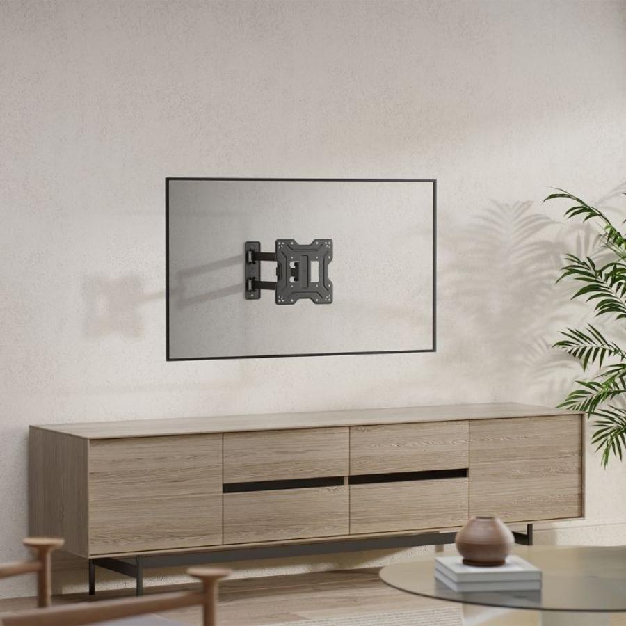 Soporte de Pared Inclinable/ Giratorio Aisens WT43TSE-413 para TV de 23-43'/ hasta 30kg