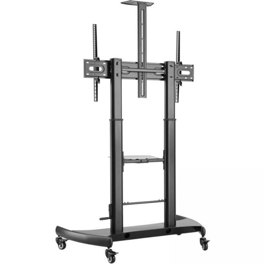 Soporte de Suelo Inclinable con Ruedas y Manivela Aisens FT100TE-123 para TV 60-100'/ hasta 100kg