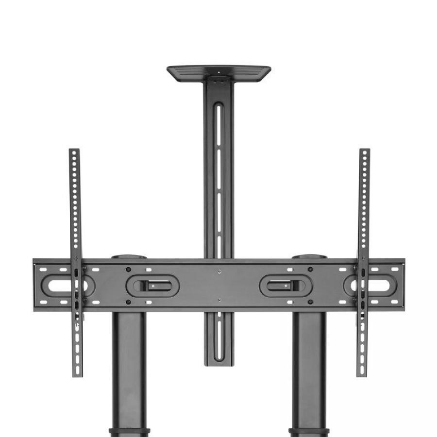 Soporte de Suelo Inclinable con Ruedas y Manivela Aisens FT100TE-123 para TV 60-100'/ hasta 100kg